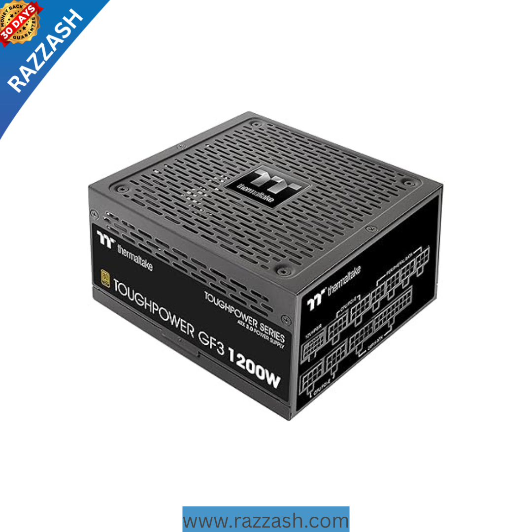 Thermaltake Toughpower GF3 1200W 80+ Gold Fully Modular ATX 3.0 PSU – PCIe Gen 5 Ready | RAZZASH USA