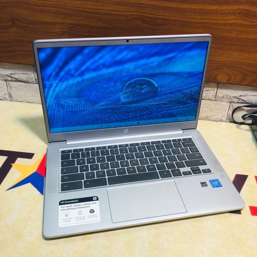 HP® 14" Chromebook - Intel Processor - 4GB RAM - 64GB Flash Storage (Silver) - NEW | RAZZASH