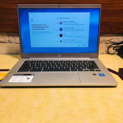 HP® 14" Chromebook - Intel Processor - 4GB RAM - 64GB Flash Storage (Silver) - NEW | RAZZASH