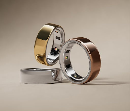 RAZZASH | Oura® Ring Gen3 Horizon - Gold - Size US7 - Smart Ring Sleep and Fitness Tracker USA
