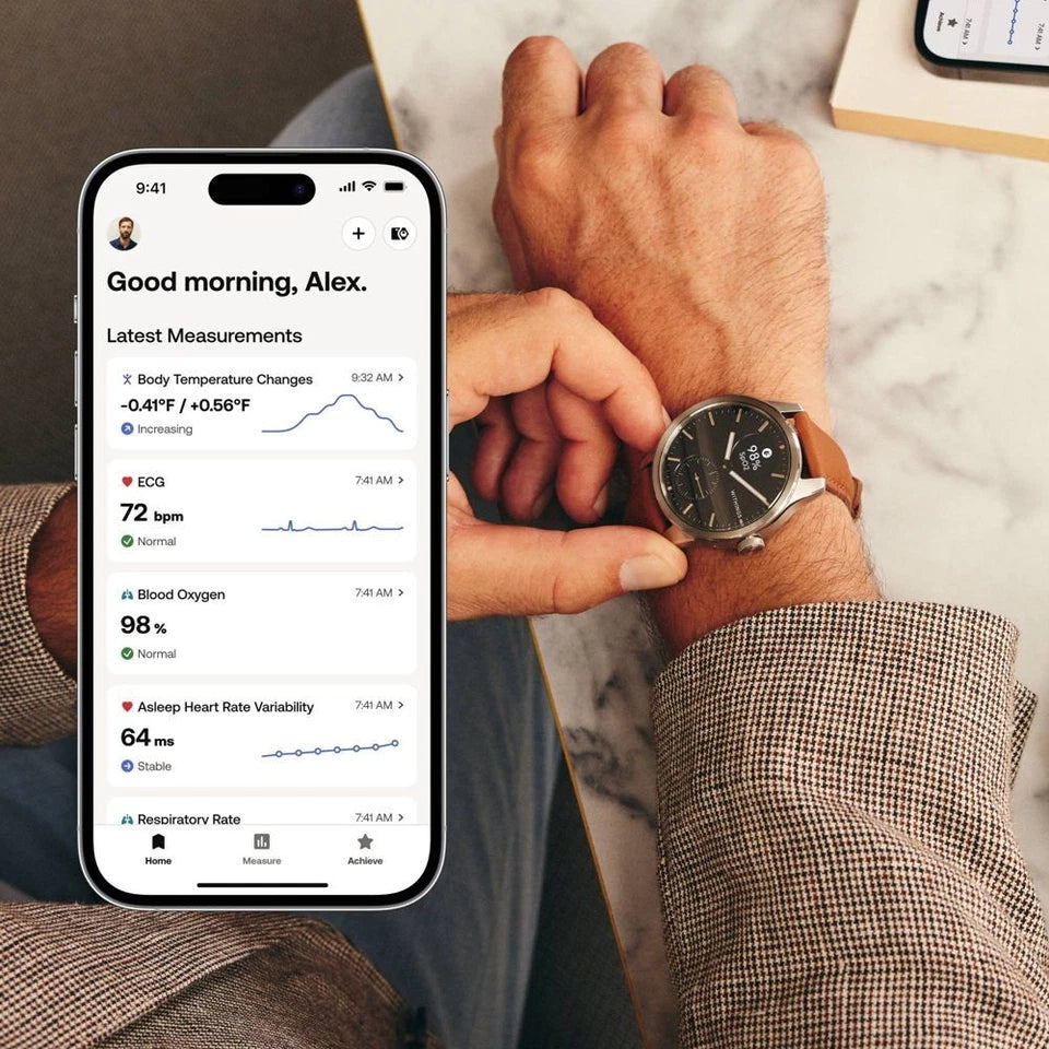 Withings ScanWatch® 2 - 42mm Black | Advanced Hybrid Smartwatch | Available at RAZZASH USA