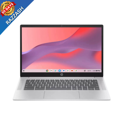 HP® 14" Chromebook - Intel Processor - 4GB RAM - 64GB Flash Storage (Silver) - NEW | RAZZASH