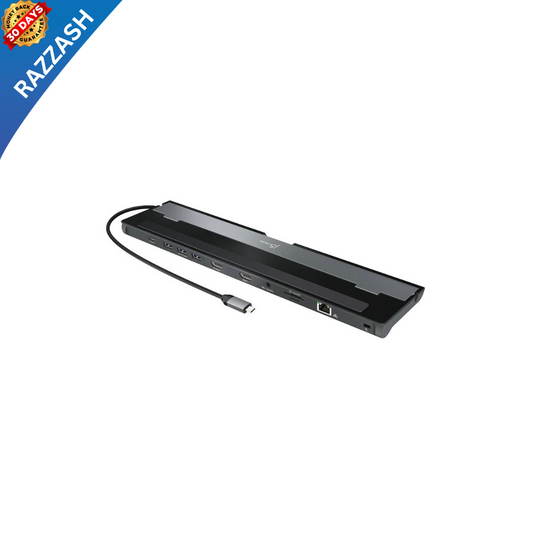 j5create USB-C Dual HDMI Docking Station (JCD542) – 10-in-1 Hub, 100W PD, 4K/1080p, Gigabit Ethernet | New | RAZZASH USA