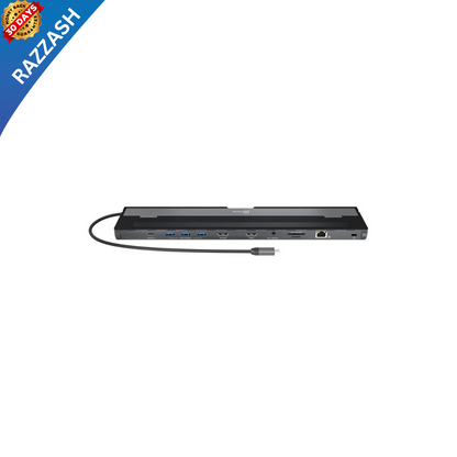 j5create USB-C Dual HDMI Docking Station (JCD542) – 10-in-1 Hub, 100W PD, 4K/1080p, Gigabit Ethernet | New | RAZZASH USA