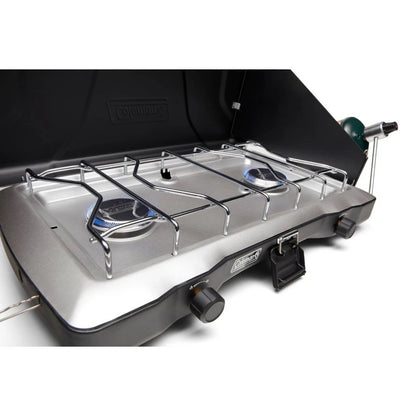 Coleman® Triton Portable Camp Stove – 2-Burner High BTU Output