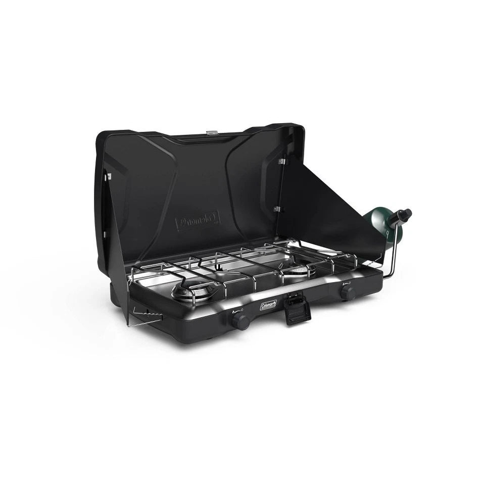 Coleman® Triton Portable Camp Stove – 2-Burner High BTU Output
