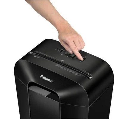 "Fellowes 8 Sheet Cross-Cut Shredder for Secure Identity Protection and Data Safety"

