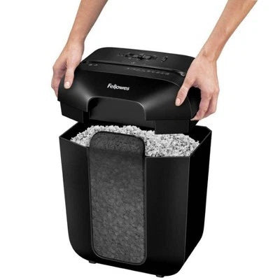"Fellowes LX41 Micro-Cut Paper Shredder for Home Office Security – 8 Sheet Capacity"

