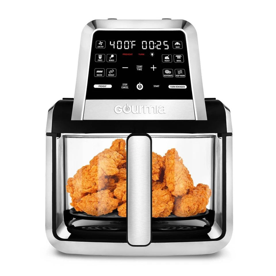 Gourmia® 7QT Digital Air Fryer – 160oz Capacity, Fry 'N Fold Technology, 10 Presets, Non-Stick, Dishwasher Safe – Affordable with Free Shipping at RAZZASH