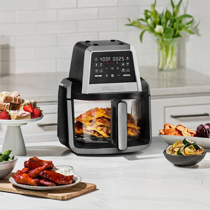 Gourmia® 7QT Digital Air Fryer – 160oz Capacity, Fry 'N Fold Technology, 10 Presets, Non-Stick, Dishwasher Safe – Affordable with Free Shipping at RAZZASH