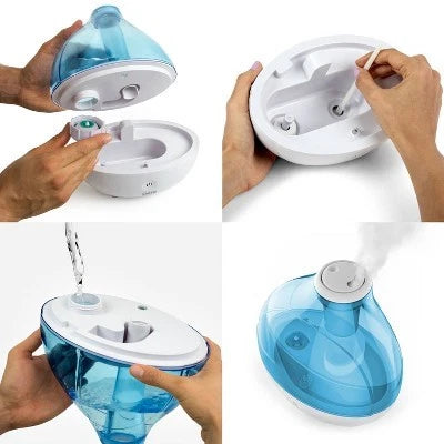 Pure Enrichment MistAire Ultrasonic Humidifier White – 1.5L, Whisper-Quiet, 25H, Auto Shut-Off – Free Shipping at RAZZASH